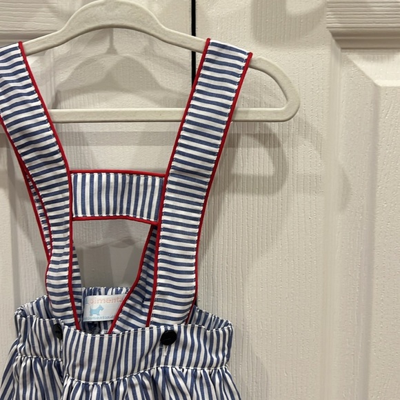 sal & pimenta Red, White, and Blue Suspender Bubble - Picture 3 of 6